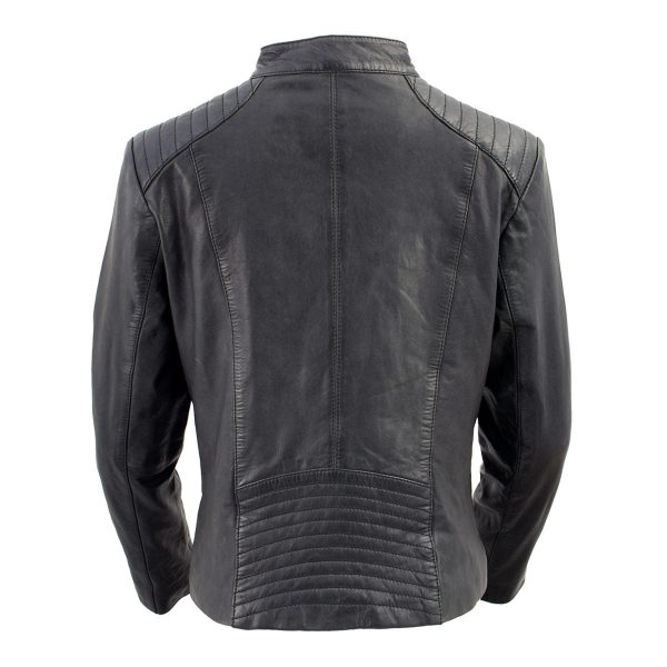 Milwaukee Leather Vintage SFL2814 Women s Black Leather Motorcycle Style Fashion Jacket Fashion - Image 4