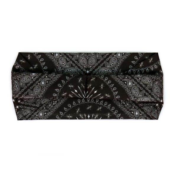 Milwaukee Leather | Bling Designed Wide Headbands-Headwraps for Women Biker bandana Classic Black- MLA8004 Online Hot Sale - Image 3