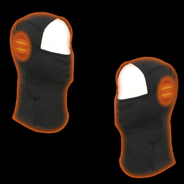 Milwaukee Helmets MPH9806DOT  Ionized  Gloss Black Modular Helmet for Men and Women Biker w  MP7922FMSET Heated Balaclava Bundle Cheap - Image 2
