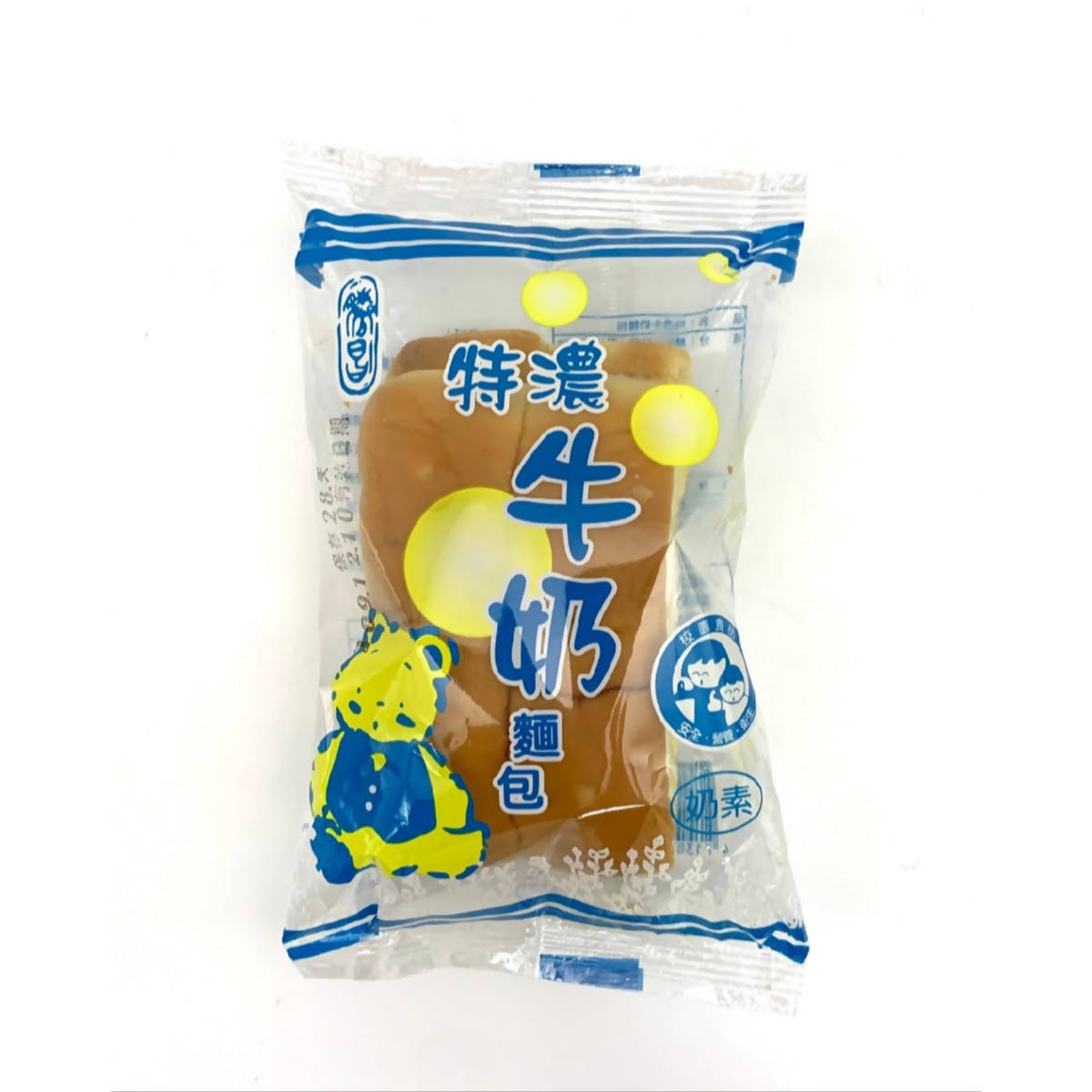 台灣直郵【勝昌食品】 SHENG CHANG FOODS 特濃牛奶麵包 60g Cheap