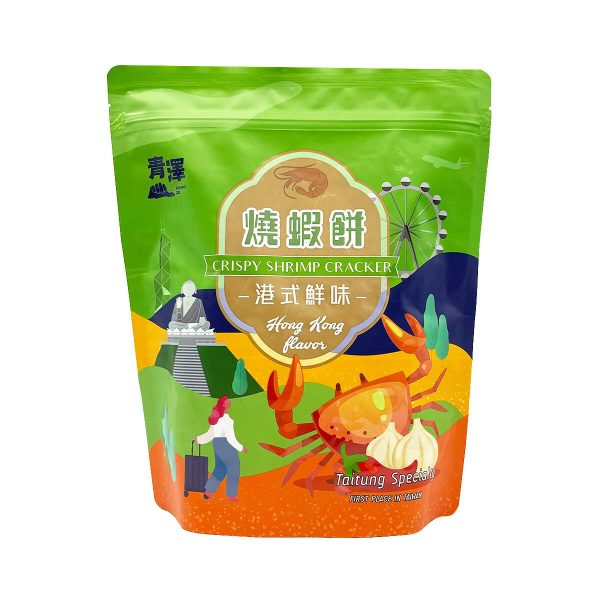 台灣直郵【台東青澤】 CHING TSE 燒蝦餅-港式鮮味口味 100g on Sale