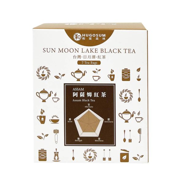 台灣直郵【和菓森林】HUGOSUM 品茶職人 阿薩姆紅茶立體隨身包 2.5g*7入 Sale